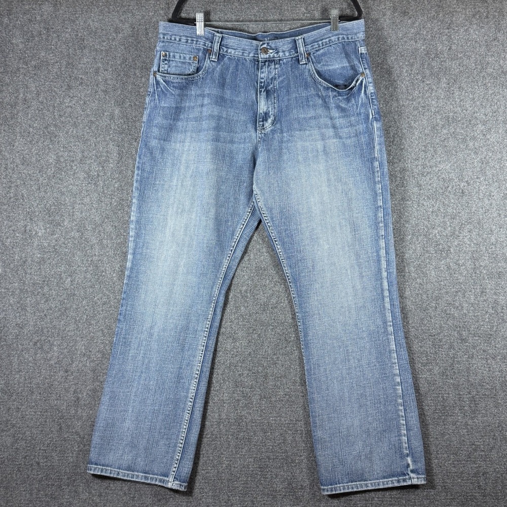 Vintage Flypaper Jeans Mens 38x32 Medium Wash Relaxed Bootcut Skate Y2K